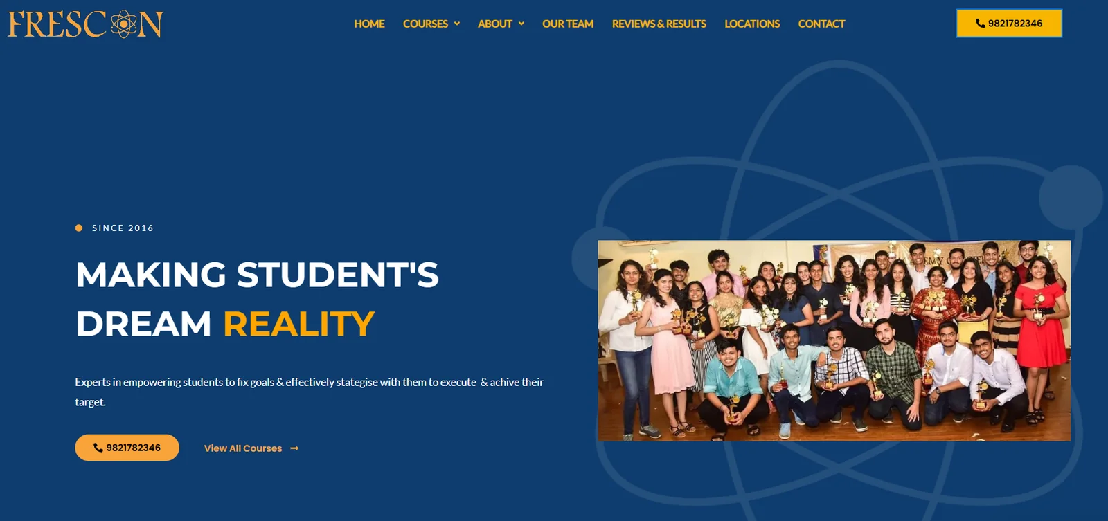 Frescon website project